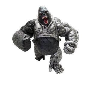 tmp mcfarlane raw labs 12in cy-gor silverback gorilla action figure.